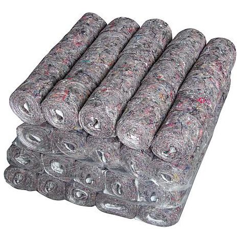 Bande isolante 70mm x 3,6m avec pare-vapeur,colis:100 pieces (1/2)