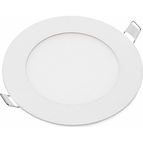 OPTONICA LED-Einbauleuchte 2601, 6 W, 440 lm, 6000K,rund, 95 RA, weiß