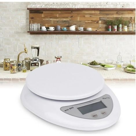 Elektronische Mini-Küchenwaage mit automatischer Wiegefunktion, Digitalanzeige und Lebensmittelwaage
