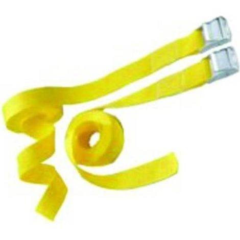 1BLISTER CINGHIA CON FIBBIA DI SERRAGGIO - mt.2,5 x mm.25h. in conf. da pz.2