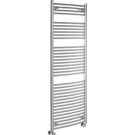 Aqualine Alya - Sèche-serviettes 170 x 60 cm, 644 W, chrome LLC205 (1/5)