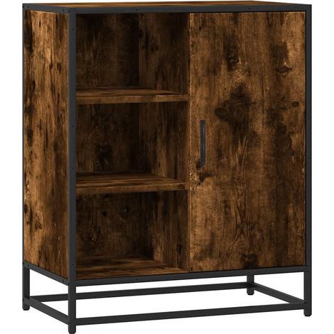 Maison Exclusive - Credenza Rovere Fumo 62x35x76 cm in Legno Multistrato