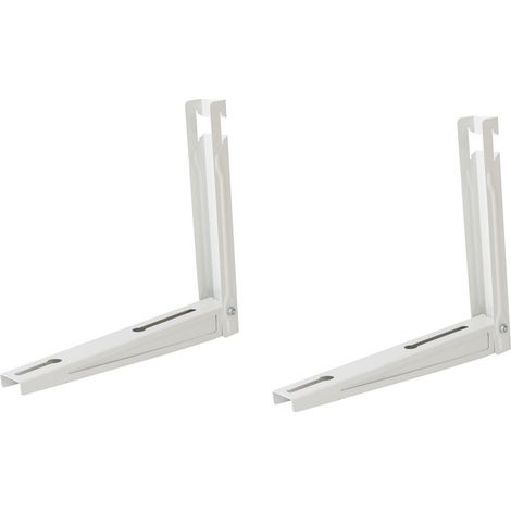 Mensole in lamiera elettrozincata Klima Easy Klik per condizionatore Fischer