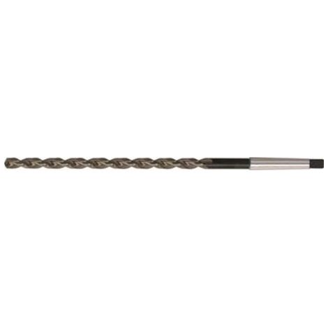Foret hélicoïdal à queue cône morse - extra-long, en acier à coupe rapide, type TF, DIN 1870, profil rectifié, Ø h8 : 15,0 mm, Long. totale 425 mm (1/5)