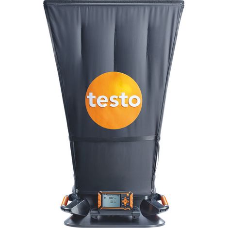 Testo – Balomètre de mesure du débit volumétrique – Compteur d'eau avec filetage plomberie – Précision professionnelle pour installations sanitaires (1/5)