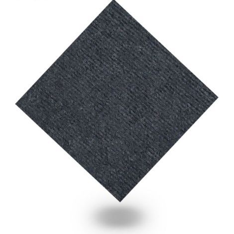 Antistatic, sound-absorbing carpet tiles, Can Can individual, dark grey, 28 x 28 cm
