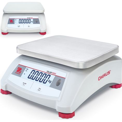 Báscula electrónica de sobremesa VALOR 1000 para hostelería, 15 kg/2 g - OHAUS V12P15 (1/5)