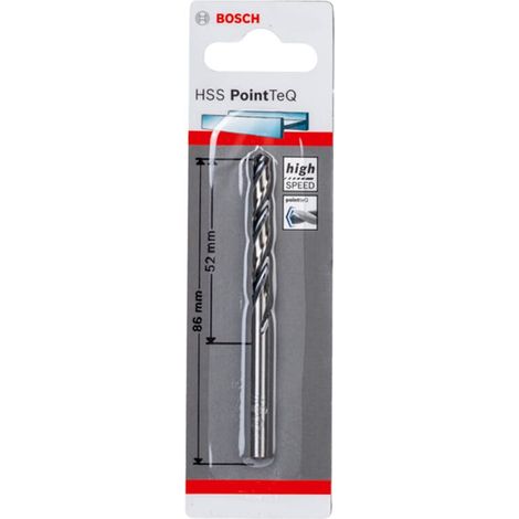 Bosch Accessories 2608577167 HSS Metall-Spiralbohrer  6 mm Gesamtlänge 93 mm  DIN 338 Zylinderschaft
