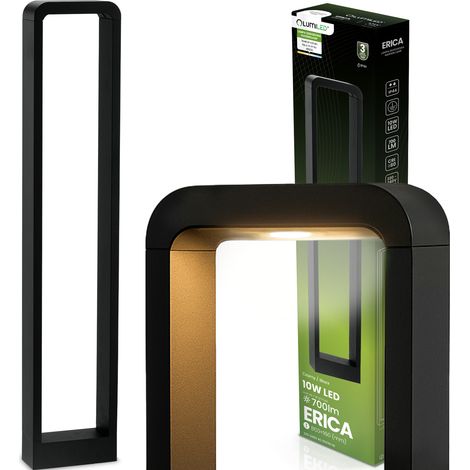 Lampada da giardino per esterni a piantana LED 10W ERICA 80cm LUMILED