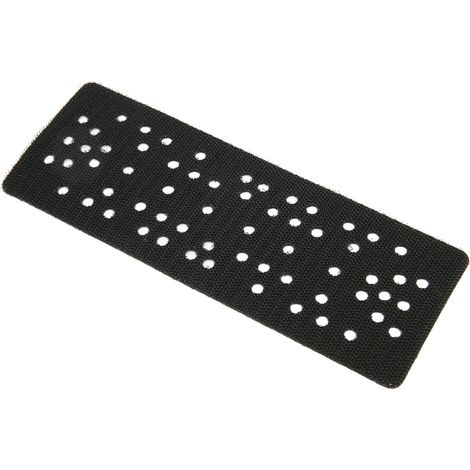Patin de protection pour papier de verre, fermeture auto-agrippante, éponge, 70x198mm, accessoire pour ponceuse.