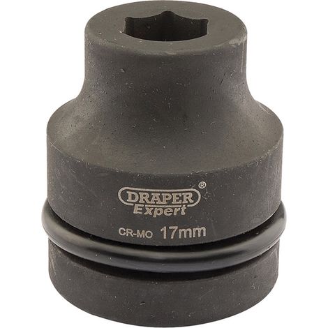 DRAPER Expert 17mm 1 Square Drive Hi-Torq 6 Point Impact Socket - 05098 (1/5)