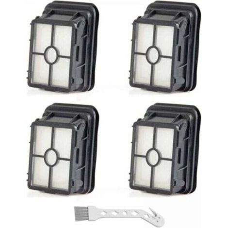 Bissell Crosswave 4 pièces 1866 1866F Filtres de Rechange Lavable pour les Aspirateurs Bissell CrossWave 3-en-1 Multi-Surface 17132 et Pet Pro 2225N (1/4)