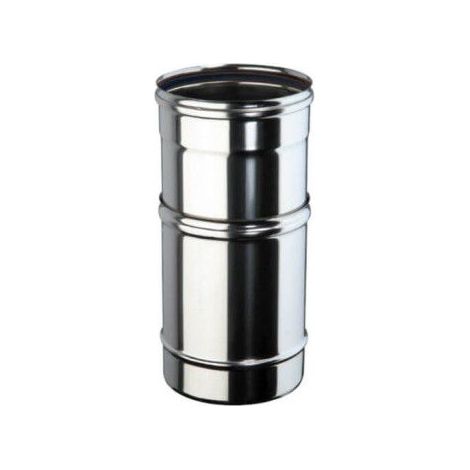 Raccordo telescopico in acciaio inox diametro 80 mm (1/2)