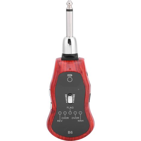 Guitare Bluetooth Portable avec Jack 3.5mm, 5 Modes de Son, Accessoire pour Effets Audio (1/5)