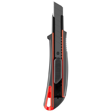 Cutter Romus autobloquant 18mm prise ergonomique pointe renforcée