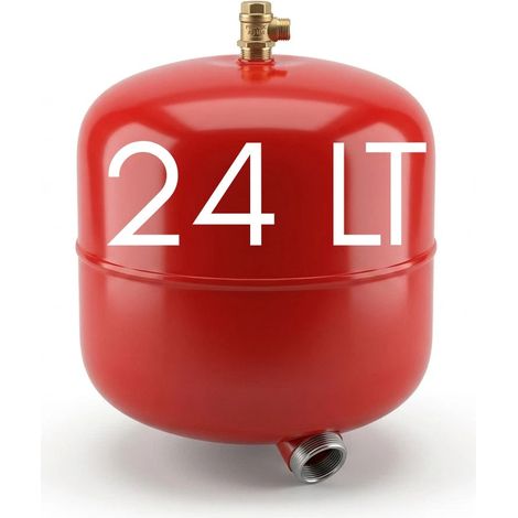 Vaso di Espansione Riscaldamento 8-35L 8 Bar Acciaio 24 LITRI