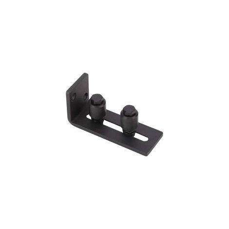 En acier au carbone réglable coulissante Guide sol for accessoires Quincaillerie de porte Grange (rouleau double) (1/5)