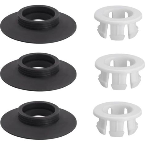 Packung mit 3 Ersatzdichtungen und -clips für Ideal Standard Armitage SV01967 Toilettenspülventile (1/5)