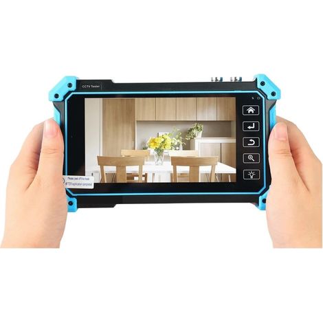 Testeur de caméra de sécurité CCTV Moniteur De Test CCTV 5.4 Pouces HD Coaxial 8MP IP CVI TVI AHD SDI Analogique Vga 4k Entrée Multifonction H.265 Testeur De Caméra IP(IPC-5200 Plus) (1/5)