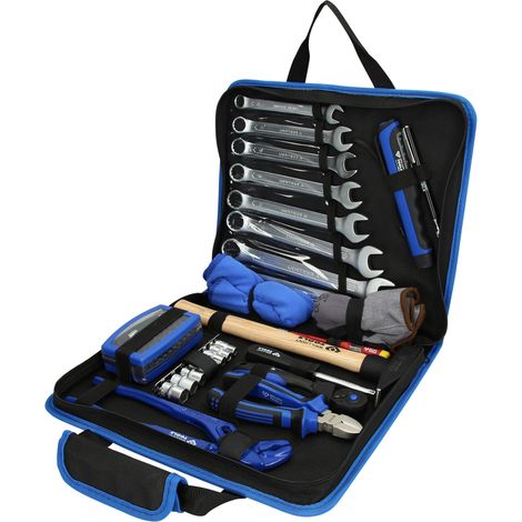 Brilliant Tools – Jeu d'outils universel 58 pièces – Sac en nylon résistant – Entraînement hexagonal 6,3 mm – Pour entretien véhicules et bricolage (1/9)