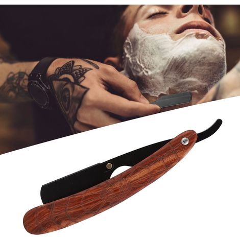 Porte-rasoir de sûreté vintage, étui de rangement pliable pour rasoir manuel et accessoires de rasage (1/5)