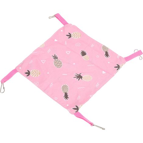 Hamac d'été respirant suspendu pour hamsters, chatons et chinchillas, 20 x 20 cm / 7,9 x 7,9 pouces (1/5)