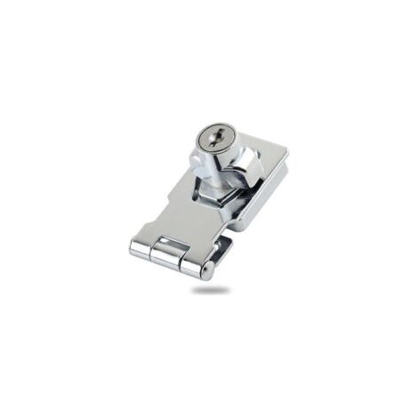 Pestillo de aleación de zinc con candado y llave, apto para muebles, buzones, armarios, cajones y roperos. - Crezuo