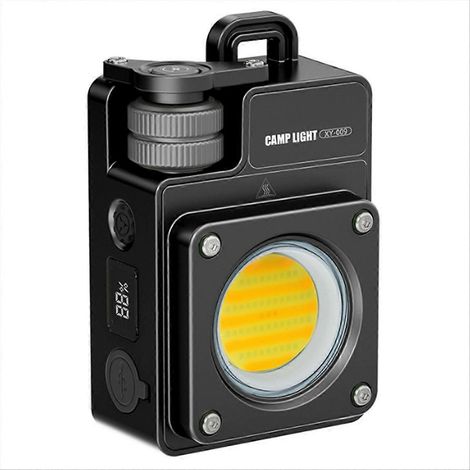 Schlüsselanhängerleuchte 120–3500 lm, multifunktionale wiederaufladbare Taschenlampe, Magnetfuß, 3000-mAh-Akku, Arbeitsleuchte (1/5)