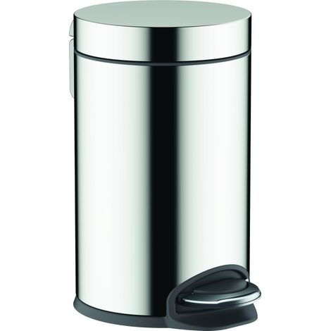 Hansgrohe AddStoris - Cubo de basura 3 l, Soft Close, cromo 41775000 (1/2)