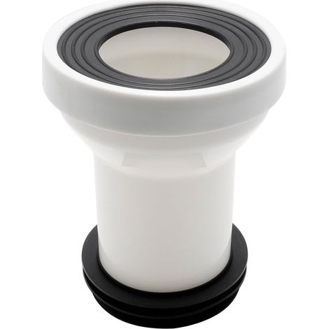 Kit de raccordement WC, tuyau de vidange de toilettes, joint encastré, accessoire de raccordement (1/5)
