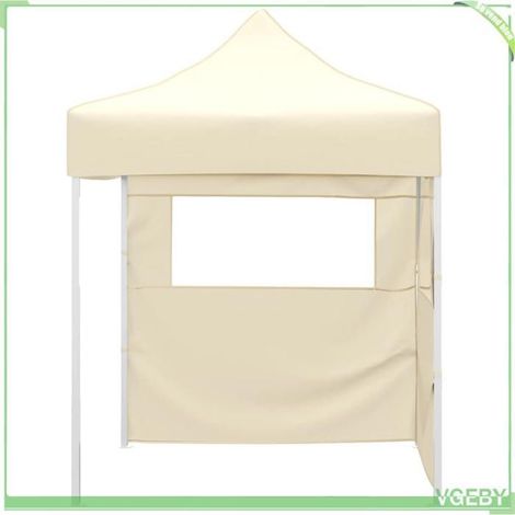 Tente de fête pliable - FAFEICY - 42023519 - Crème - 200x200x315 cm - Tissu Oxford, cadre thermolaqué (1/5)