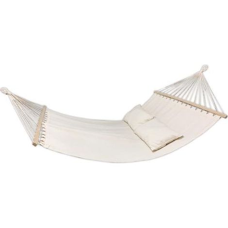 AMACA MATRIMONIALE YOU AND ME BIANCA IN COTONE CM.200X150 CON CUSCINI