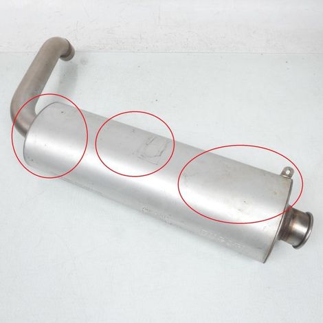 [PRODUIT D'OCCASION] Silencieux d'échappement Gauche Origine pour moto Ducati 748 (1/5)