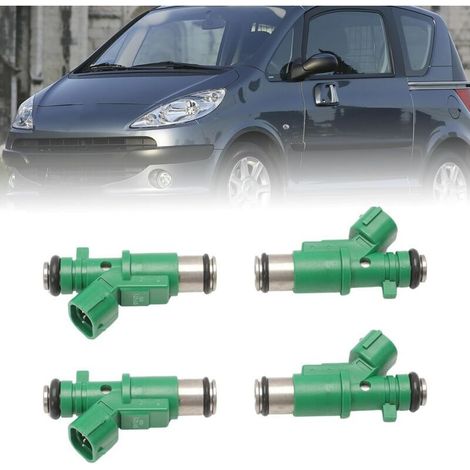Lot de 4 pièces Injecteur de Carburant pour Peu-geot 1007 206 207 pour Cit-roen C2 C3 Nemo 01F023, 1984G0, 9655833580, 81.217, 75117167, H75117167, 3488 002