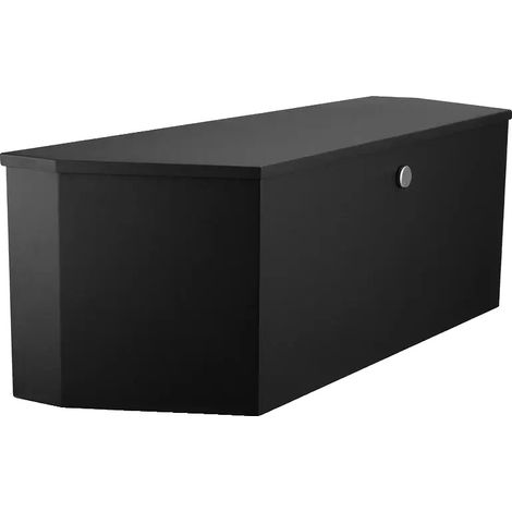 Bandeau de remorque, rangement sécurisé, acier au carbone durable, noir (1/2)