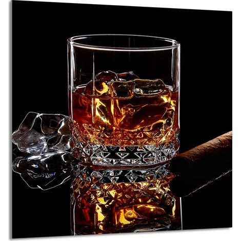 PANEL DE VIDRIO PARA COCINA 60x65 Whisky (1/5)
