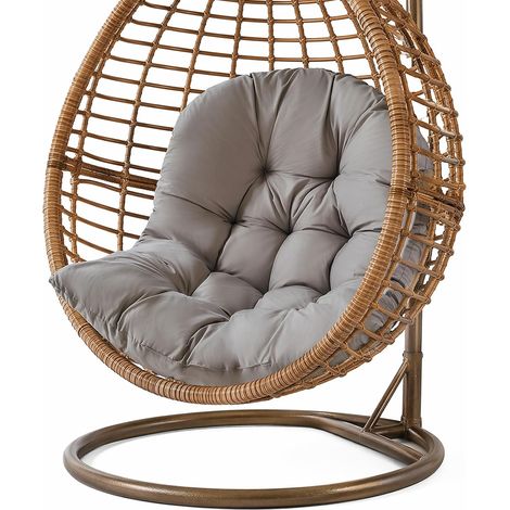 Coussin Fauteuil Suspendu 120x80CM, Coussin Oeuf Suspendu Exterieur Coussin pour fauteuil Suspendu Imperméable, Coussin pour Oeuf Suspendu Extérieur, Coussin Oeuf Suspendu Pour Balançoires (1/5)