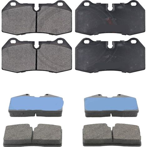 KIT PASTIGLIE FRENO ANTERIORI E POSTERIORI compatibile con MAZDA 3 (BK) / PASTIGLIE FRENANTI AUTO OEM FDB1594,FDB1931 / SOSTITUZIONE DIRETTA / BASSA POLVERE / SILENZIOSO