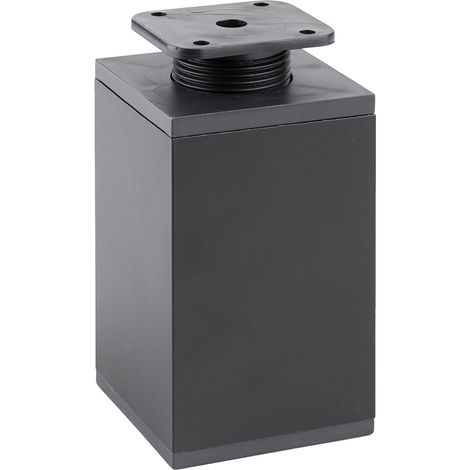 FA012 100 mm verstellbarer Möbelfuß, Mattschwarz SANS MARQUE