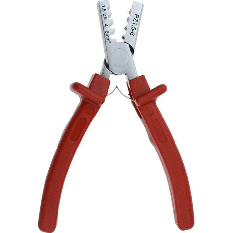 Afeld Elektro Crimpzange für Kabelschuhe von 1,5 bis 6 mm²  Crimpzange