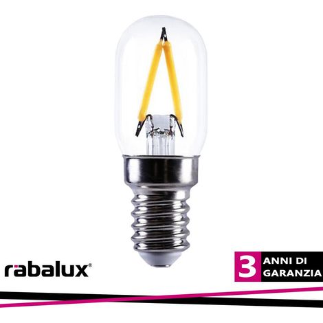 FIL. LED, E14 T20, 2W, 140LM, 2700K - Luce CALDA (1/2)