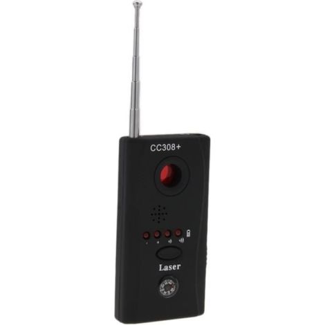 Détecteur de signal WiFi CC308 multi caméra sans fil optique des ondes radio détection plein Télémètre l'appareil RF GSM noir (1/4)