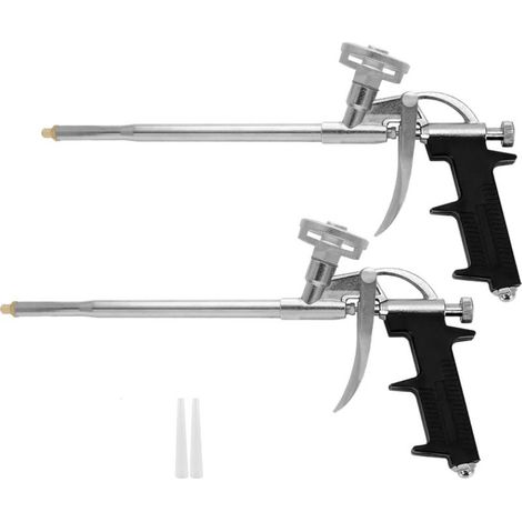 Pistolet à mousse expansive 2 pièces sans détergent pour calfeutrer, sceller et remplir. (1/5)