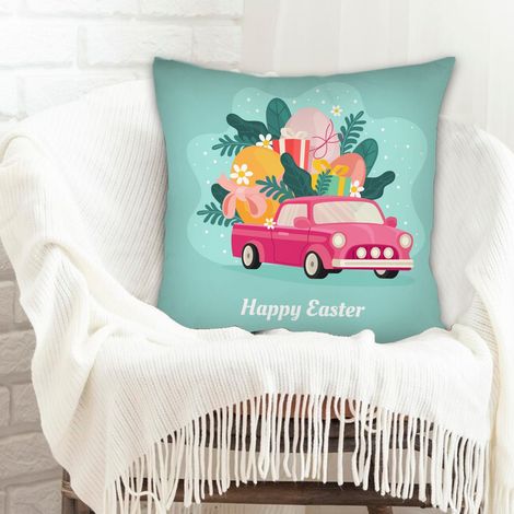 Housse de coussin décorative fermeture à glissière pour la Saint-Valentin, la Fête des Mères, la Fête des Pères, l'Action de grâce, Noël (1/5)