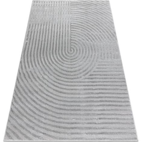 Teppich BALANCE 1921 grau - Geometrisch, strukturell, glamour grey 180x270 cm