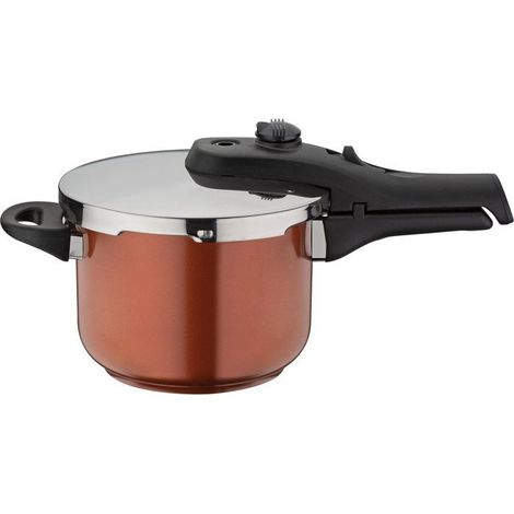 Dampfdrucktopf - GSW - RAPID - Für alle Herdarten einschließlich Induktion - Ø 18 cm - 3,2 L - Edelstahl - Bronze