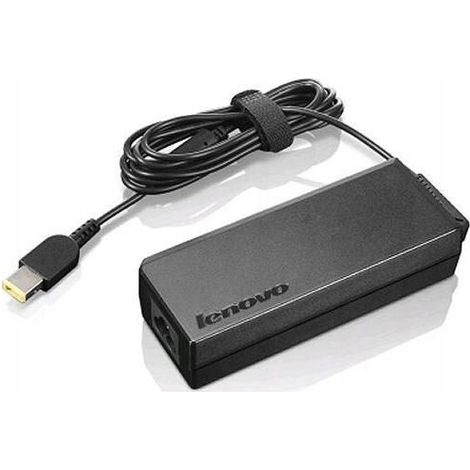 Lenovo 90W 2pin adaptador e inversor de corriente Interior Negro