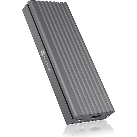 Carcasa gris para SSD M.2 de ICY BOX, IB-1817M-C31
