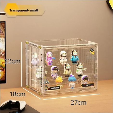 Filiyano-Présentoir acrylique à trois niveaux transparent, boîte de rangement pour bijoux, boîte de tri de bijoux, boîte de rangement surprise pour (1/5)