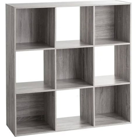 Étagère 9 Cases "Mix N Modul" 100cm Gris (1/2)